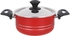 Get Trueval Teflon Cookware Set, 9 Pieces - Red with best offers | Raneen.com
