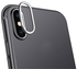 Apple iphone XS Max Rear Camera Thin Back Lens Clear Protective Film Cover Ring - Silver