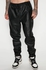 Jaop Essential Faux Leather Jogger And Jacket - Black