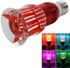 E27 3W Acrylic Aluminum Rose-shaped RGB Lamp Red with Remote Control 85-265V