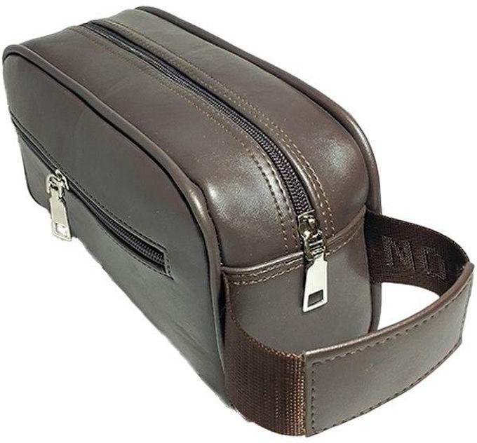 Casual Leather Bag With Handle