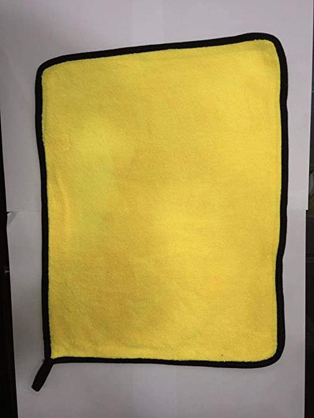 Double Sided Car Drying Towels Softer And Absorbent 6 Pieces