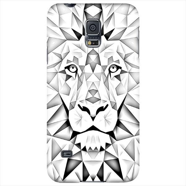 Stylizedd Samsung Galaxy S5 Premium Slim Snap case cover Matte Finish - Poly Lion