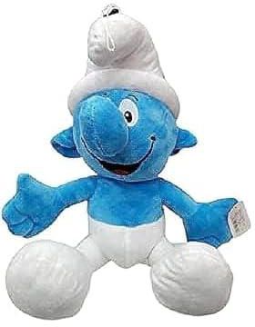 Fabric Teddy Bear In The Form Of Smurfs For Kids - Multi Color
