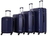 Parajohn Travel Luggage Suitcase Set Of 4 - Trolley Bag, Carry On Hand Cabin Luggage Bag - Lightweight Travel Bags With 360 Durable 4 Spinner Wheels - Hard Shell Luggage Spinner - Navy