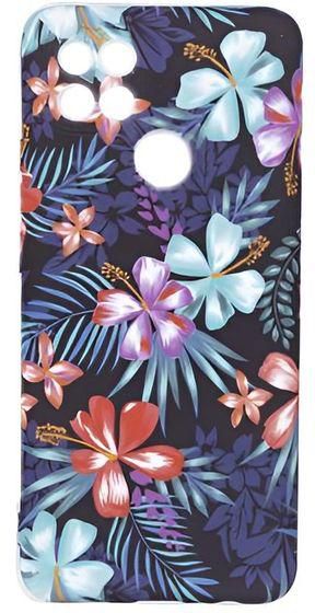 OPPO A15 - Unique Case With Colorful Flowers Print
