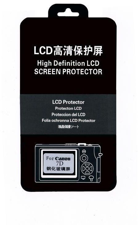 Tempered Glass Film Protector For CANON 7D LCD Screen