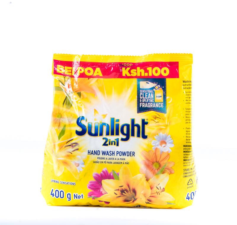Sunlight 2 in 1 Hand Washing Powder Spring Sensations 500g + Free 200g