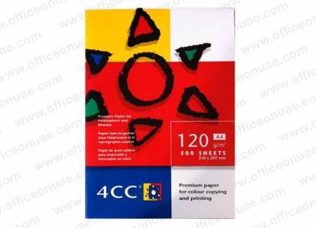 4CC Premium Paper A4, 120gsm, 500sheets/ream, White