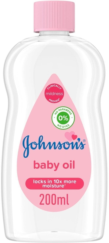 Johnson&#39;s Baby Baby Oil 200ml