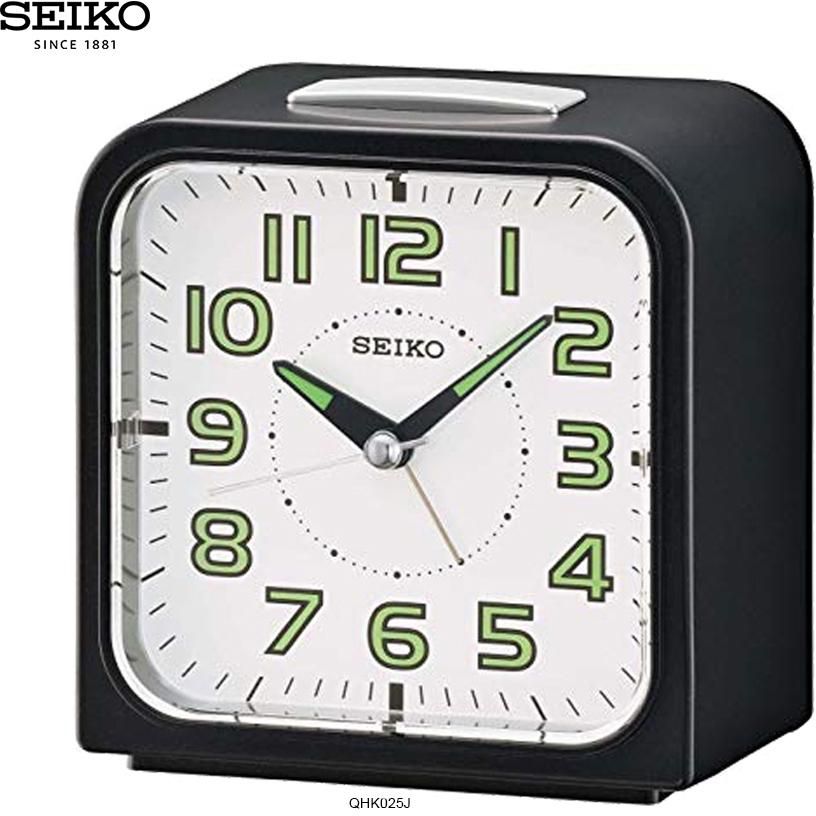 Seiko QHK025 Alarm Clock 100% Original & New (6 Colors)