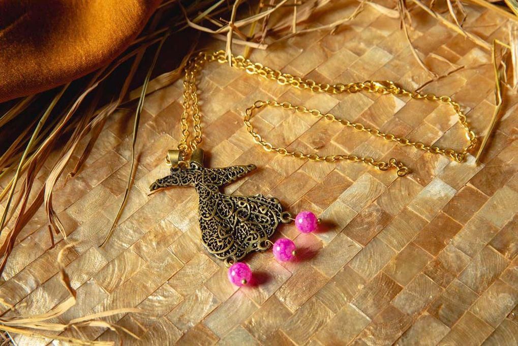 Ebda3 Men Masr Handmade Necklace - Free Size