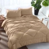 LINE ASLEP Winter Fiber Quilt A Perfect Balance Between Comfort And Style With Superior Quality Materials Cotton And Polyester (Beige, 180 * 225)