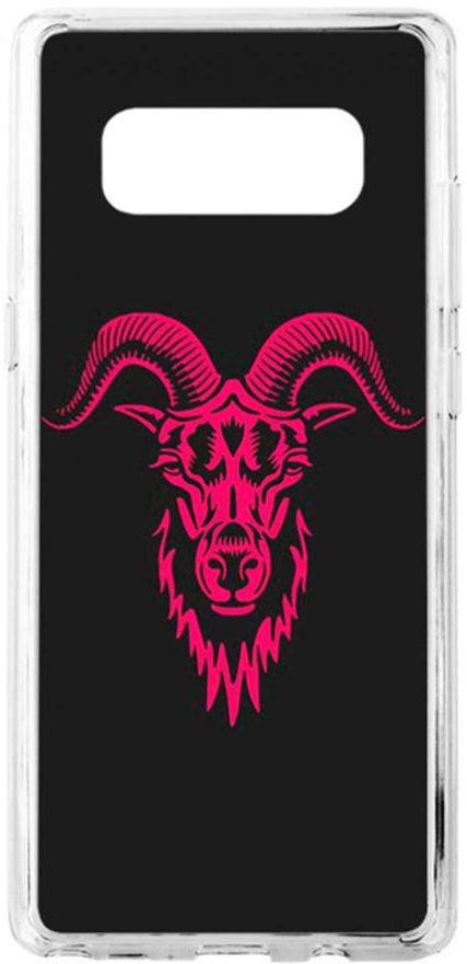 Plastic Printed Case Cover For Samsung Galaxy Note8 Goat
