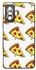 جراب حماية كفر غطاء هاتف جوال خلفي صلب تصميم بيتزا متوافق مع شاومي بوكو إف 4 جي تي / شاومي ريدمي كي 50 جيمينج