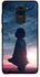 غطاء حماية واقٍ لهاتف شاومي ريدمي نوت 9 نمط يمثل فتاة وحيدة