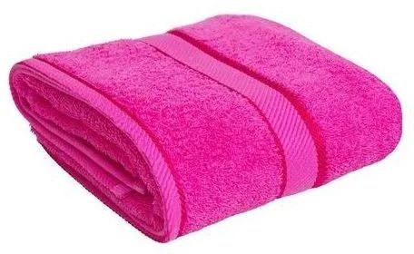 Generic Bath Towel - 90*150cm -100% Premium Cotton - Pink.