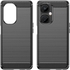 OnePlus Nord CE 3 Lite, Carbon Fiber Pattern Case, Anti-Slip Case, Slim Shock Absorption Cover - Black