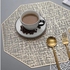 6pcs Kitchen Place Mats Woven Dining Table Placemats