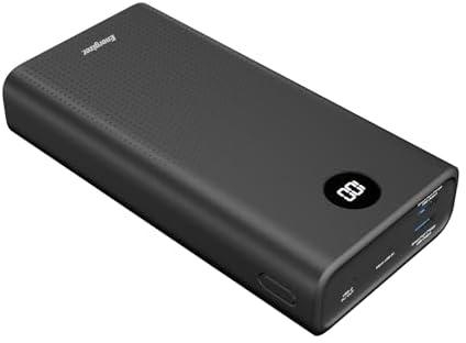 Energizer UE30016PQ 22.5W Ultra-High Output Power Bank With 30,000mAh High Capacity (Black)