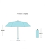 Umbrella For Both Sunny And Rainy Use Foldable Large Sturdy Thickened Simple Sunshade Sunscreen And UV Resistant Sun Umbrella