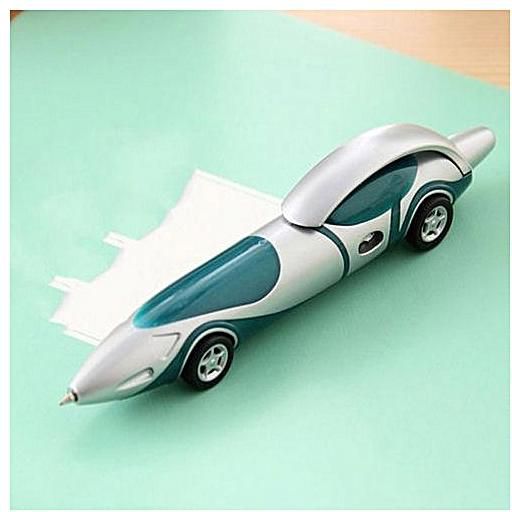 2 Pcs Fashion Creative Design Race Car Roadster Ballpoint Pen Fancy Gift 