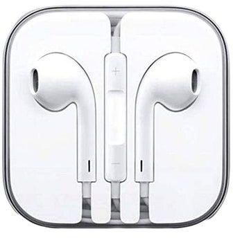 Wired In-Ear Headphones With Mic For Apple iPhone 5/5G White