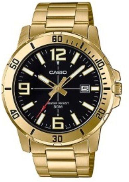 Casio MTP-VD01G-1BVUDF Stainless Steel Watch - Gold