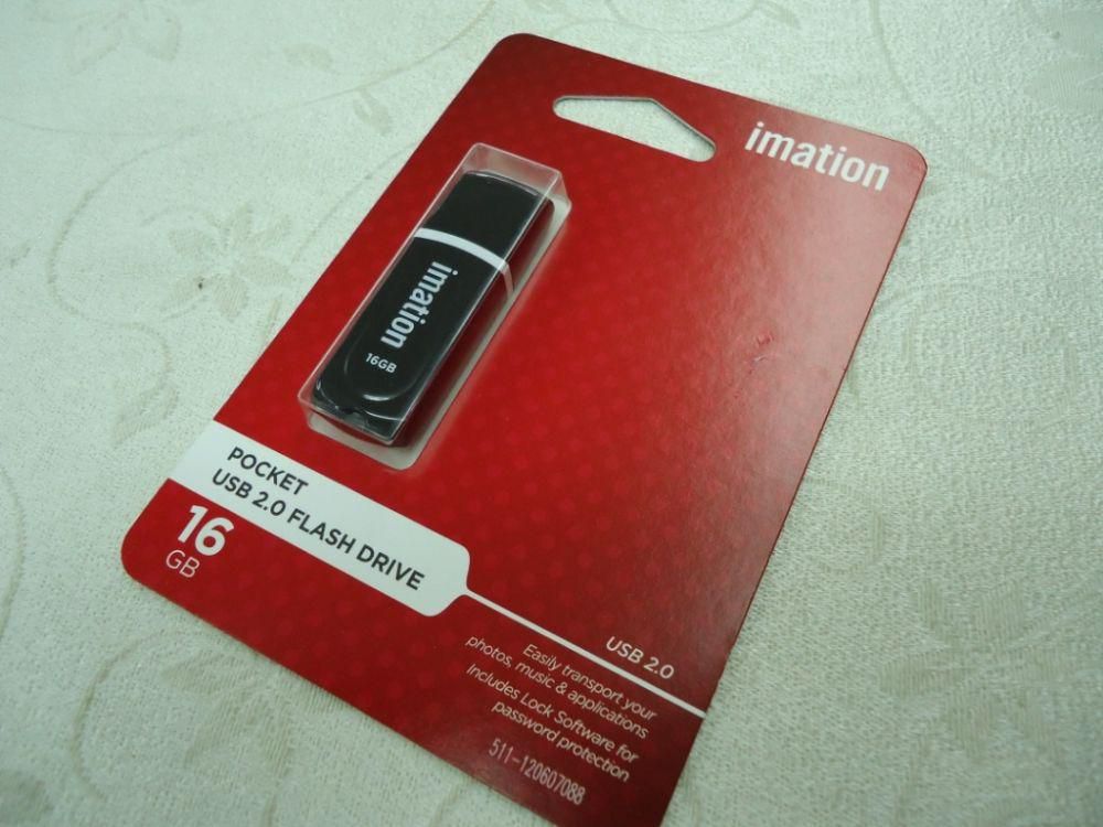 IMATION 16GB POCKET USB FLASH DRIVE