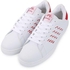 Fashion Men Lace Up Sports Sneakers - Red+White