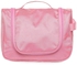 Multifunction Front Zip Travel Cosmetic Bag - Light Pink