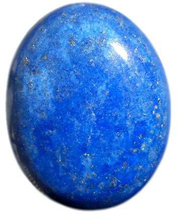 حجر لازورد ‫‫‫‫(LAPIS) الأزرق بيضاوي الشكل بوزن 20.5 قيراط