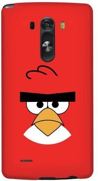 Stylizedd LG G3 Premium Slim Snap case cover Gloss Finish - Red - Angry Birds