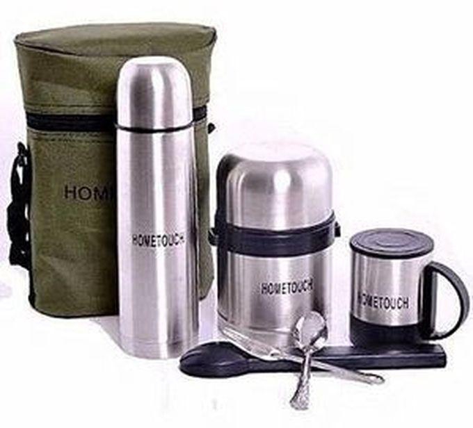 5 In 1 Children Lunch Pack-Food Flask, Water Flask, Mug