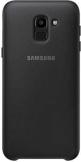 Original Samsung Dual Layer Cover for Samsung Galaxy J6 (Black - Gold)