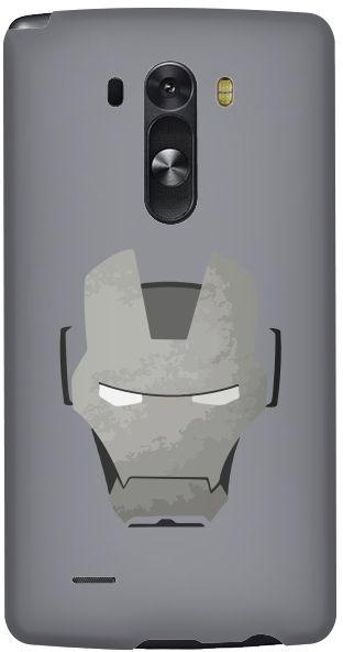 Stylizedd LG G3 Premium Slim Snap case cover Matte Finish - Stoned Iron Man