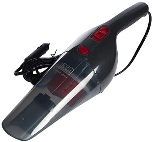 BLACK+DECKER Powerful Dustbuster Car Vacuum Cleaner with 6 Accessories (12V, Multi color)