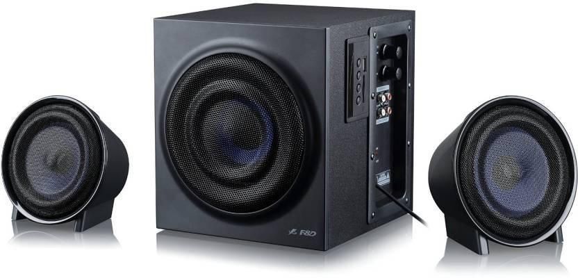 F&D W130X Bluetooth Speaker  (Black, 2.1 Channel)