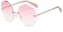 Unisex Sunglasses Irregular Shape Creative Fashion Sunglasses Accessory