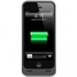 iPhone 5 Extended 2200mah Rechargeable Battery power bank Case cover (black)