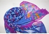 Umbrellaa Patterned Chiffon scarf - Navy Blue