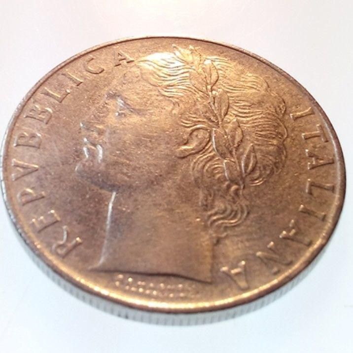 100 ليرة. ايطاليا 1957 م