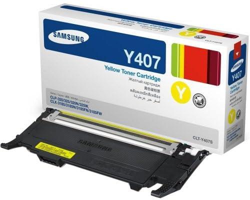 Samsung Laser Toner Cartridge - CLT-Y407S, Yellow