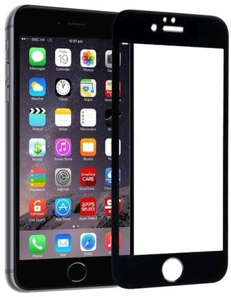 Tempered Glass Screen Protector For Apple iPhone 6S Plus Black/Clear