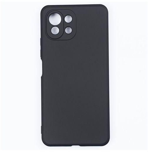 Black Silicone Case Cover For Xiaomi Mi 11