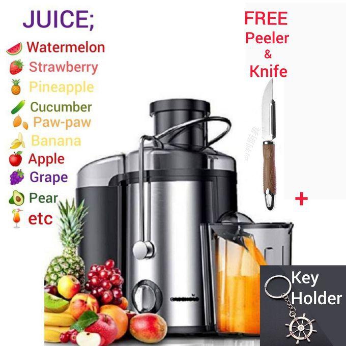 Electric Multi Fruit Juice Extractor Machine + Gift Item