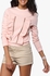 Pink Frill Front Sweatshirt