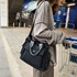 Canvas Crossbody Tote Shoulder Purse Bag Women Men with Multi-pocket Shopping, Travel Work | KISSUN