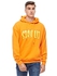 Forever 21 orange, yellow High Neck Hoodie & Sweatshirt For Men