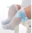 CHANEDE Toddler Newborn Knee High Bowknot Knit Mesh Stockings Baby Girls Princess Lace Socks